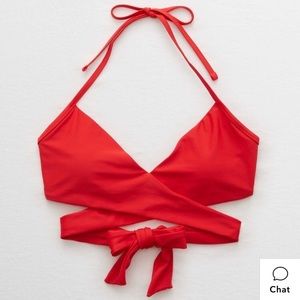 Aerie wrap halter bathing suit
